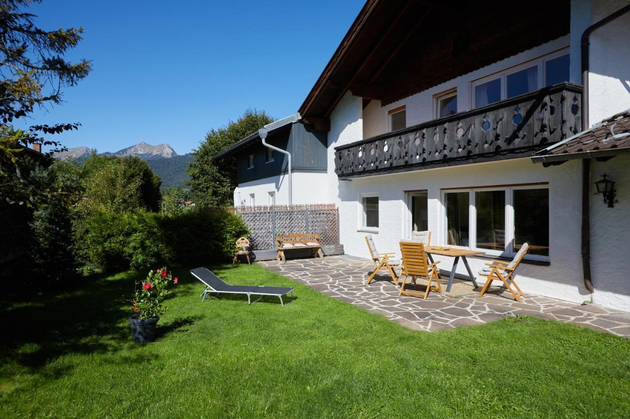 Ferienwohnung Zum Hirschgarten Krun Exterior photo